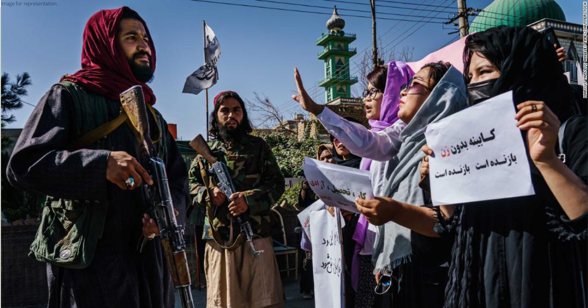 Taliban suppress protests by women against mandatory hijab in Kabul